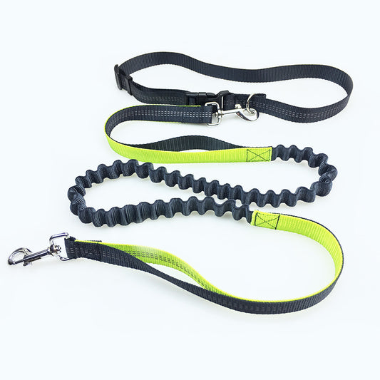 Lumopets™ Hands-Free Shock-Absorbing Dog Leash | Comfort Stretch Traction Rope for Walking, Running & Training