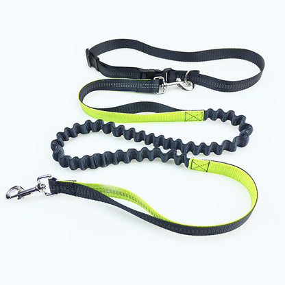 Lumopets™ Hands-Free Shock-Absorbing Dog Leash | Comfort Stretch Traction Rope for Walking, Running & Training