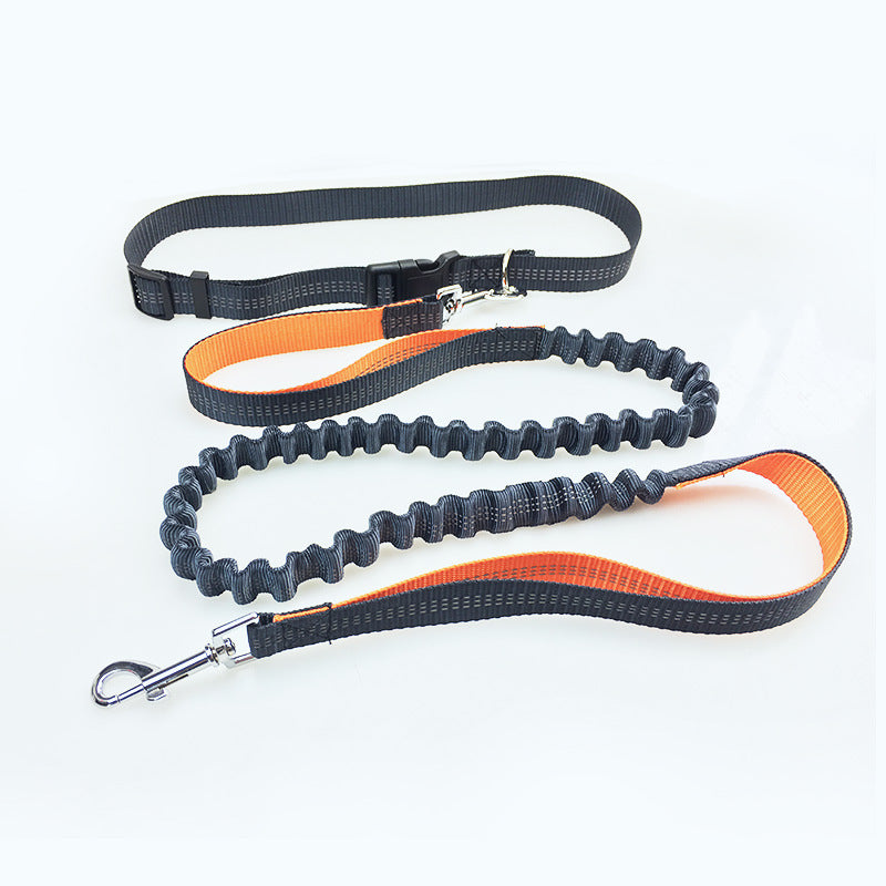 Lumopets™ Hands-Free Shock-Absorbing Dog Leash | Comfort Stretch Traction Rope for Walking, Running & Training