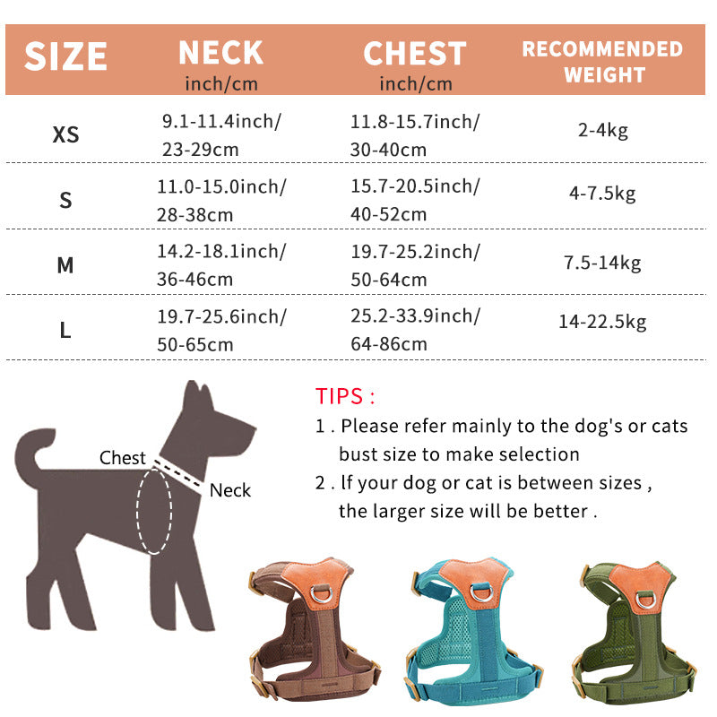 No-Pull Comfort Harness for Stress-Free Walks