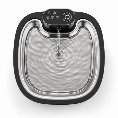 Wireless Smart Pet Water Fountain — 3.5L Stainless Steel with IR Sensor