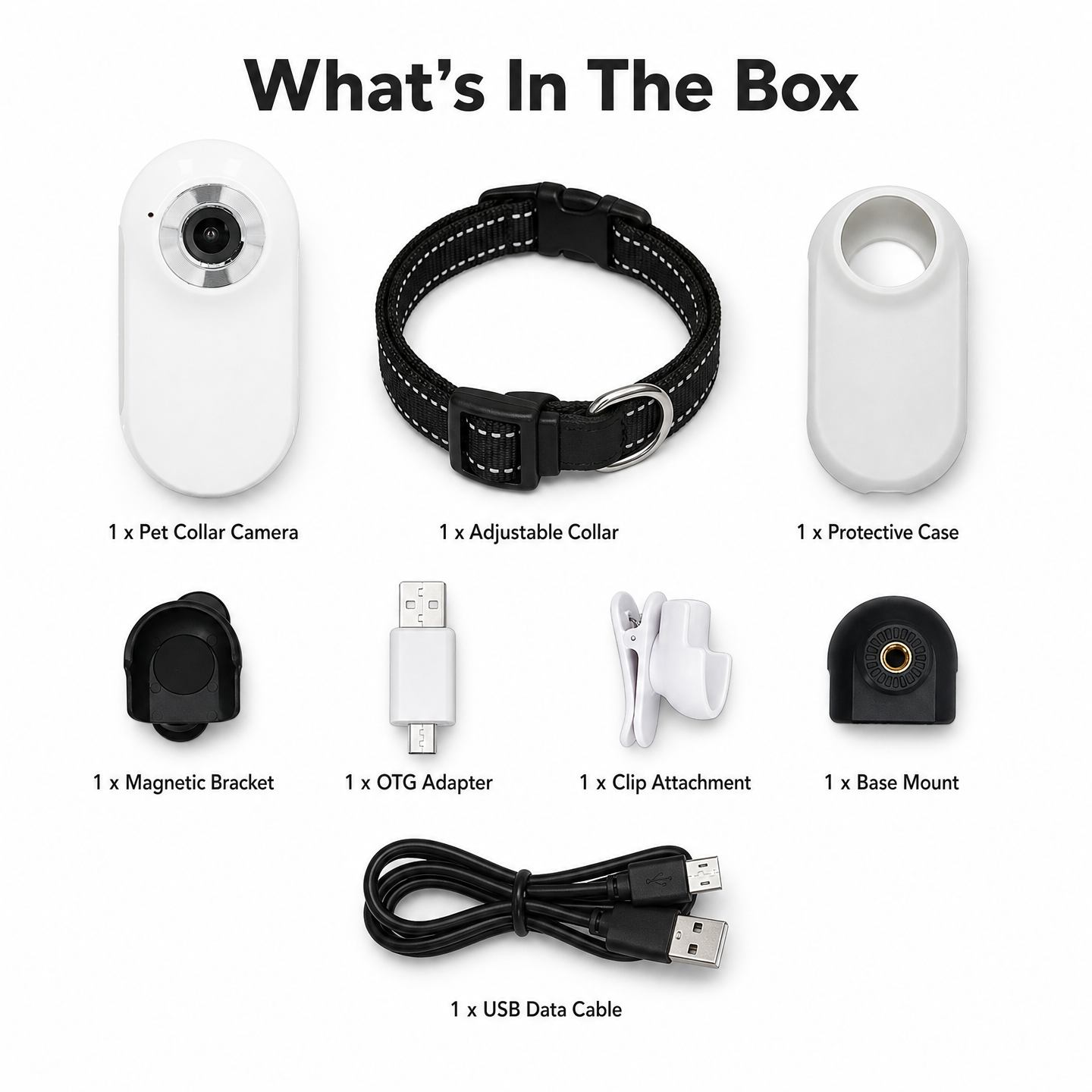 Pet POV Collar Camera — See the World Through Your Pet's Eyes
