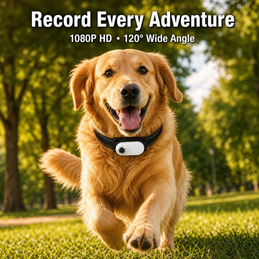 Pet POV Collar Camera — See the World Through Your Pet's Eyes